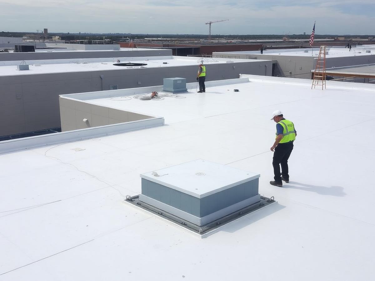 Commercial TPO Flat Roof